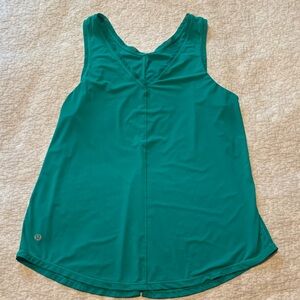 Lululemon Athletica Vibrant Green Tank Top